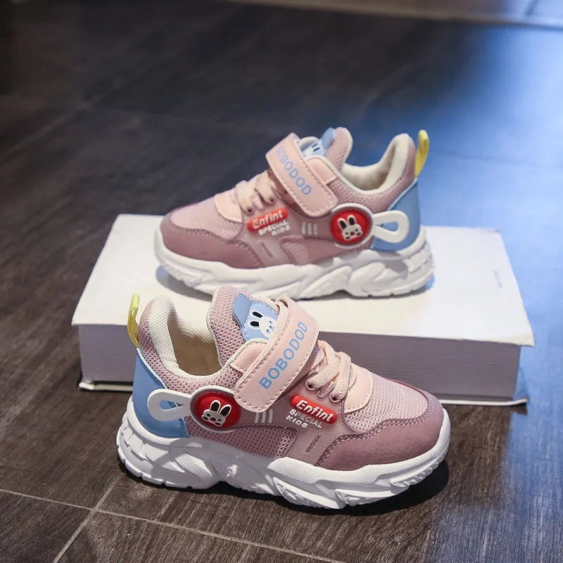 Damen Sneaker Sportlich Klett atmungsaktiv Tiermotiv - BerlinGlamour