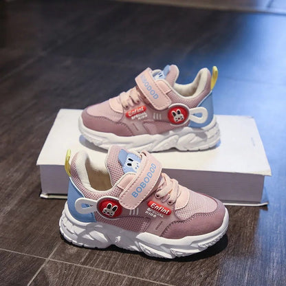 Damen Sneaker Sportlich Klett atmungsaktiv Tiermotiv - BerlinGlamour