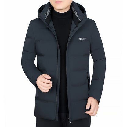 Herren Daunenjacke Warm Wasserabweisend