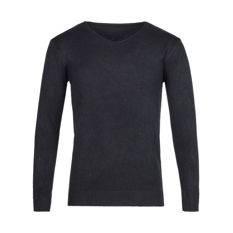 Herren Pullover V-Ausschnitt Klassisch Elegante Qualität