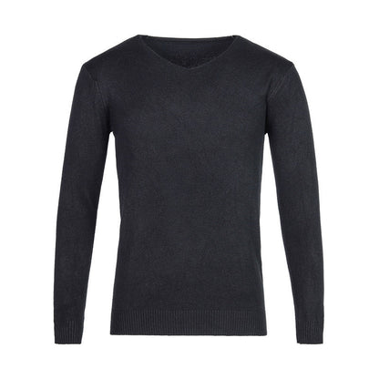 Herren Pullover V-Ausschnitt Klassisch Elegante Qualität