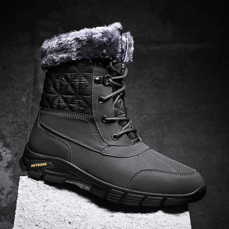 Damen Winterstiefel Weich Innenfutter Warm - BerlinGlamour