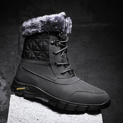 Damen Winterstiefel Weich Innenfutter Warm - BerlinGlamour