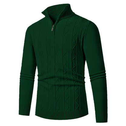 Herren Rollkragenpullover Eleganter Strickpullover Modern