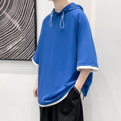 Herren Hoodie Oversized atmungsaktiv Kapuze