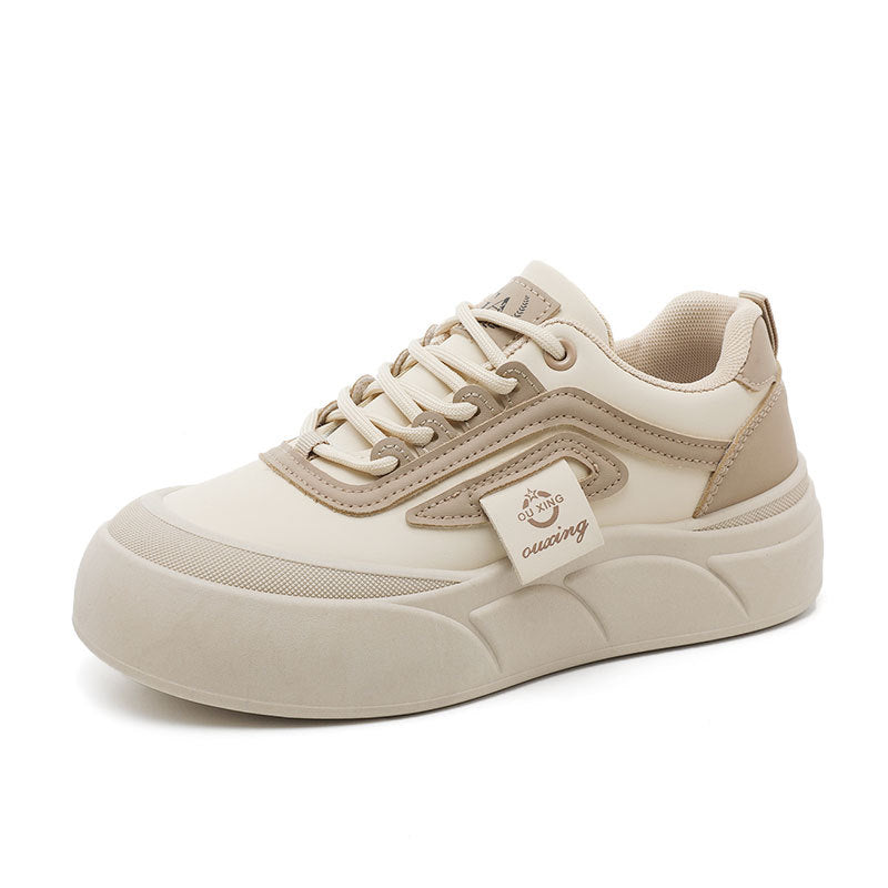 Damen Plateau Sneaker Sportlich Atmungsaktiv - BerlinGlamour