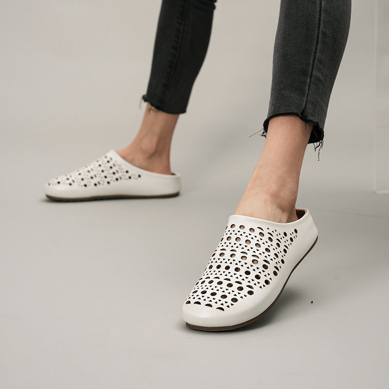 Damen Clogs atmungsaktiv Mesh Bequem Flexibel