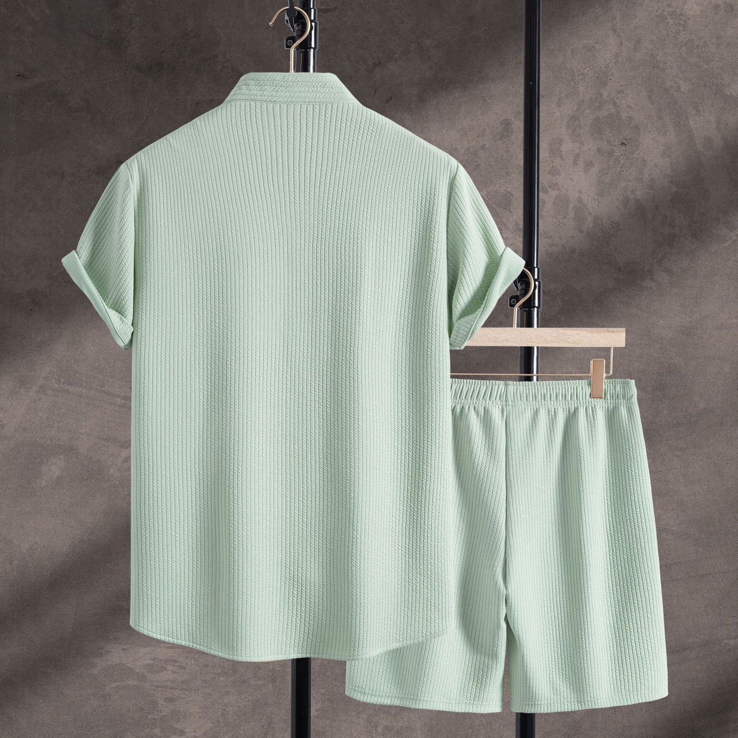 Herren Freizeit-Set mit bequemen Shorts Modern
