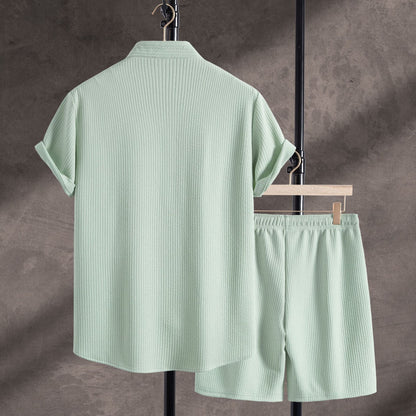 Herren Freizeit-Set mit bequemen Shorts Modern