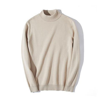Herren Rollkragenpullover Hochwertig Kaschmir Look