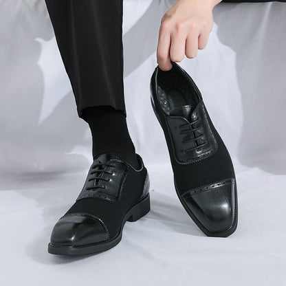 Damen Schnürschuhe Elegante Leder Schuhe Klassisch