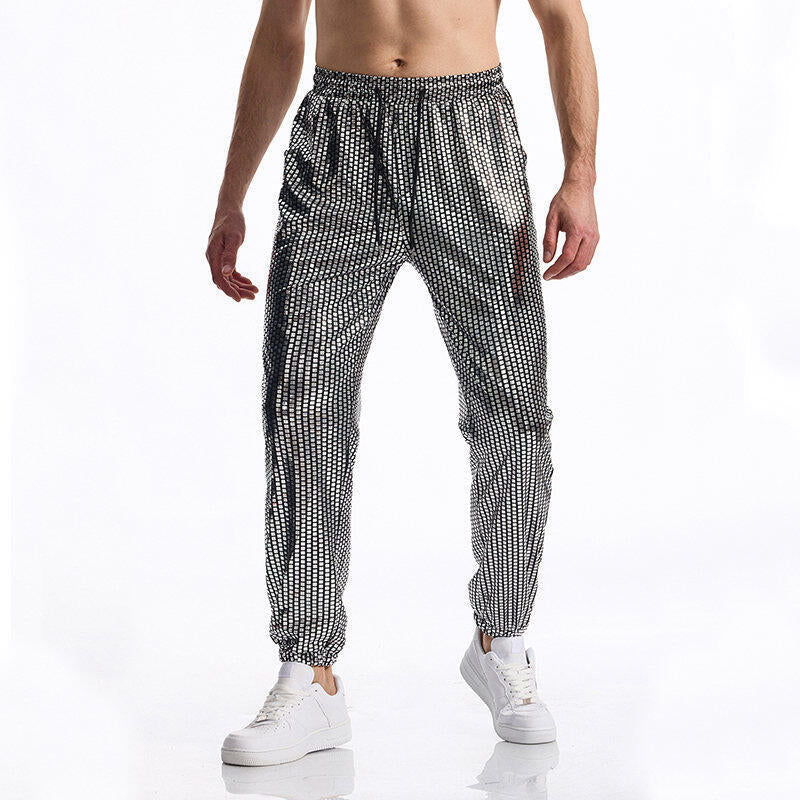 Herren Jogginghose Sportlich Reflektierend