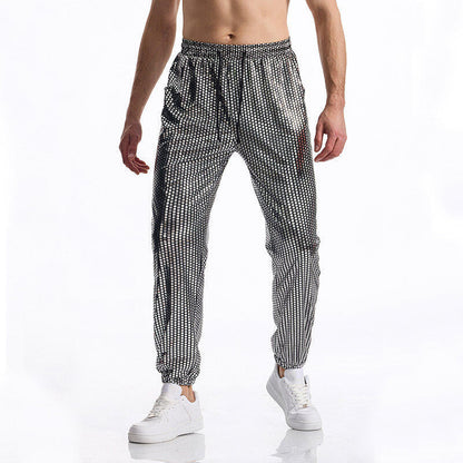 Herren Jogginghose Sportlich Reflektierend
