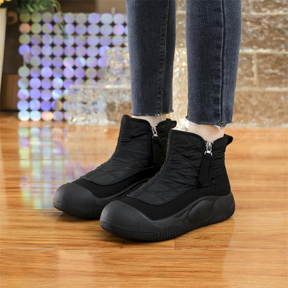 Damen Winterstiefel Warm Waterproof Elastisch Komfort