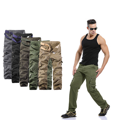 Herren Cargo-Hose Bequem Vielseitig mit verstellbarem Gurt