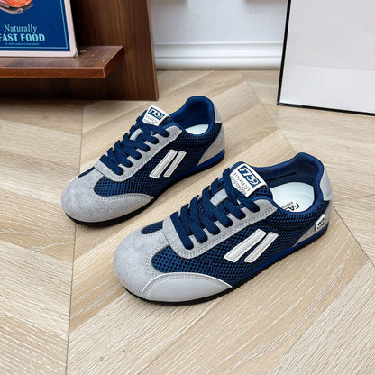 Damen Sneaker bequem atmungsaktiv SportSchuhe Laufsohle