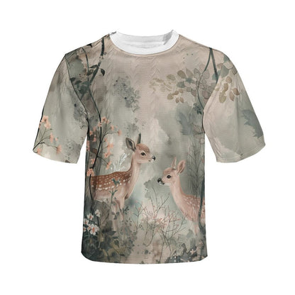 Herren Set mit Blumenmuster Trendy Sommer