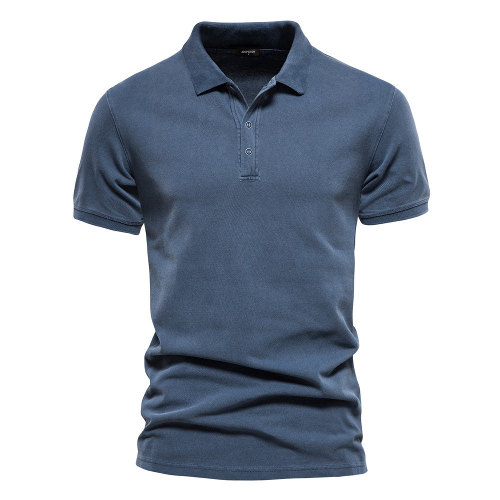 Herren Polohemd Klassisch Weich Modern