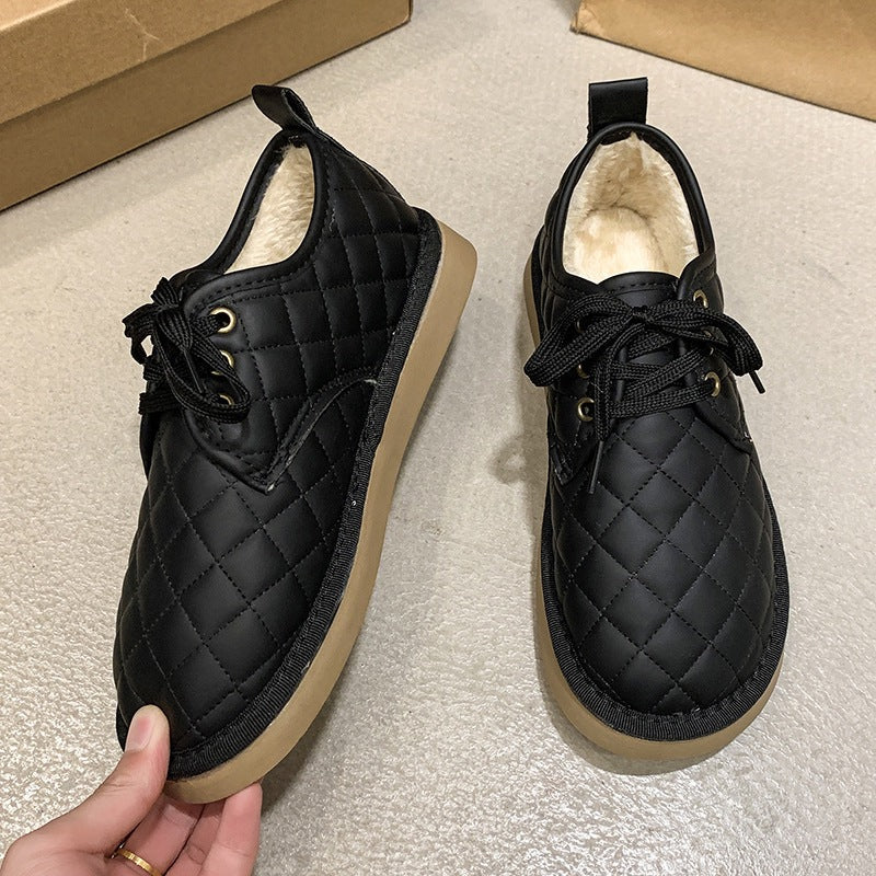 Damen Sneaker Warm mit Weichem Innenfutter bequem