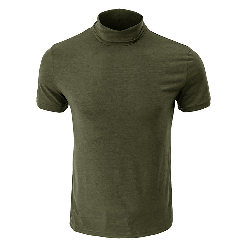Herren T-Shirt Stehkragen Modern Berlin Style
