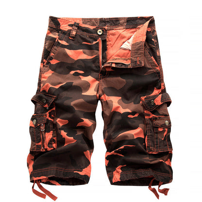 Männer Taktische Cargoshorts Mit Vielen Taschen Verstellbar