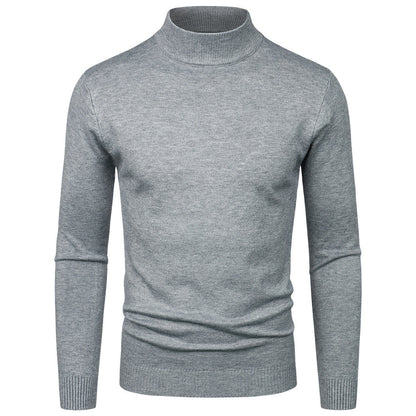 Herren Rollkragenpullover Feine Baumwolle Hochwertig