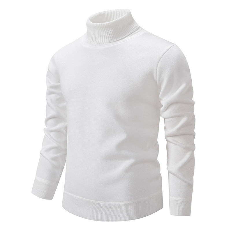 Ein stylischer Herren Rollkragenpullover aus hochwertiger Baumwolle BerlinGlamour.