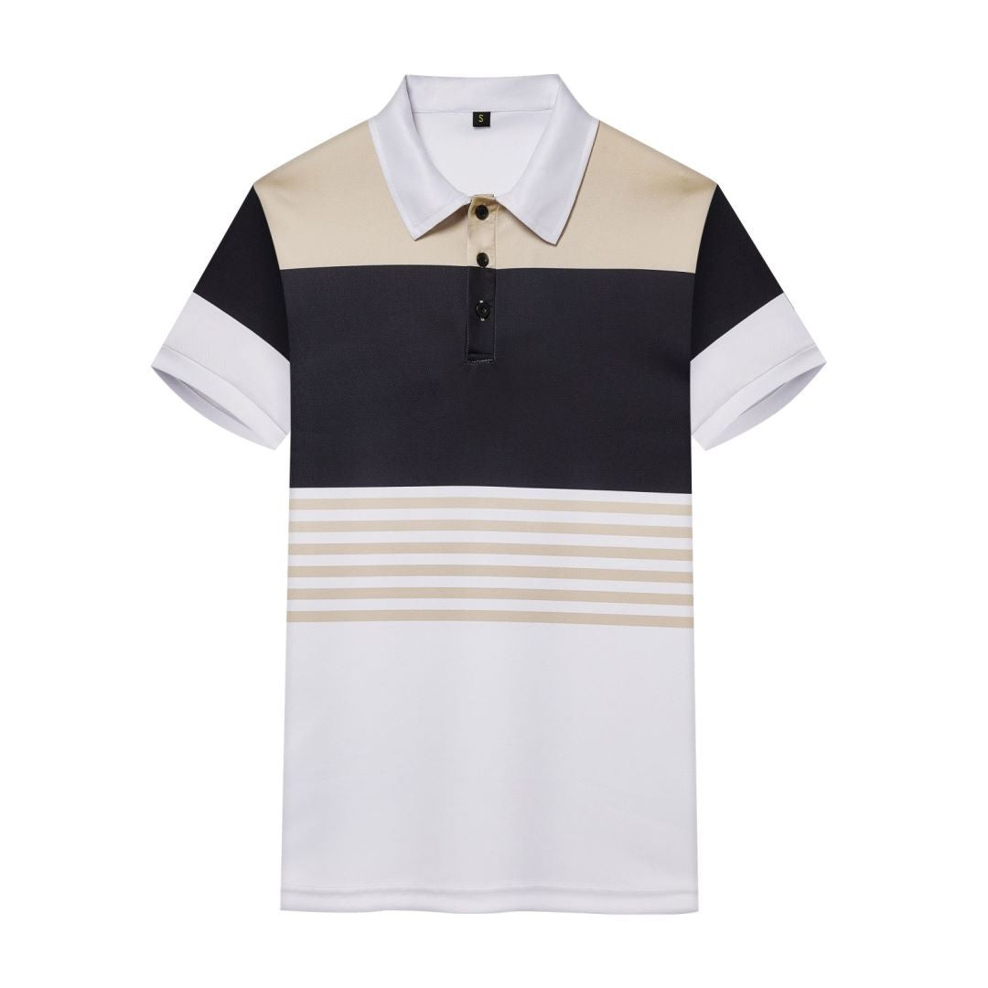 Herren Poloshirt Elegantes Kurzarm-Shirt