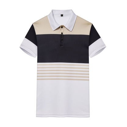 Herren Poloshirt Elegantes Kurzarm-Shirt