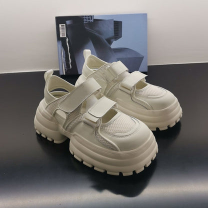 Damen Sandalen Chunky Rutschfest Verstellbar