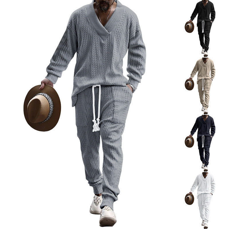 Herren Strickanzug Modern Elegante Mode