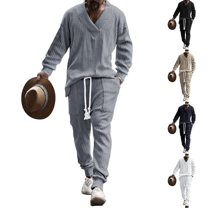 Herren Strickanzug Modern Elegante Mode