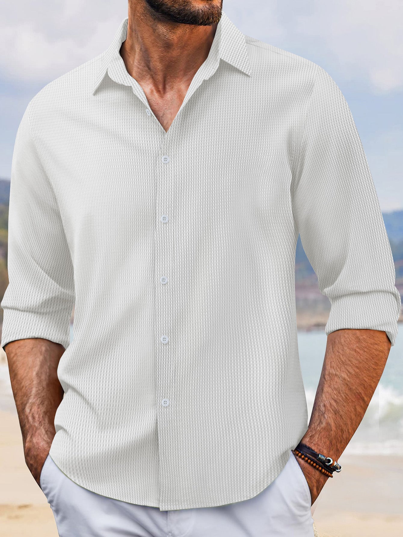 Herren Langarmbluse Modern Berlin Style