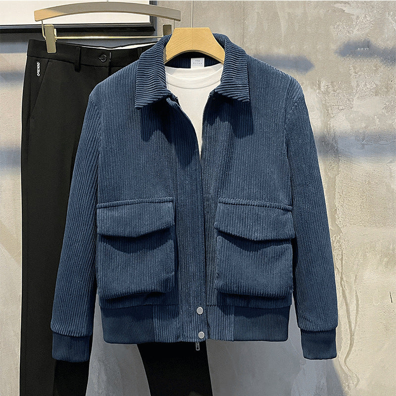 Moderne Herrenjacke aus Samt – Jacob