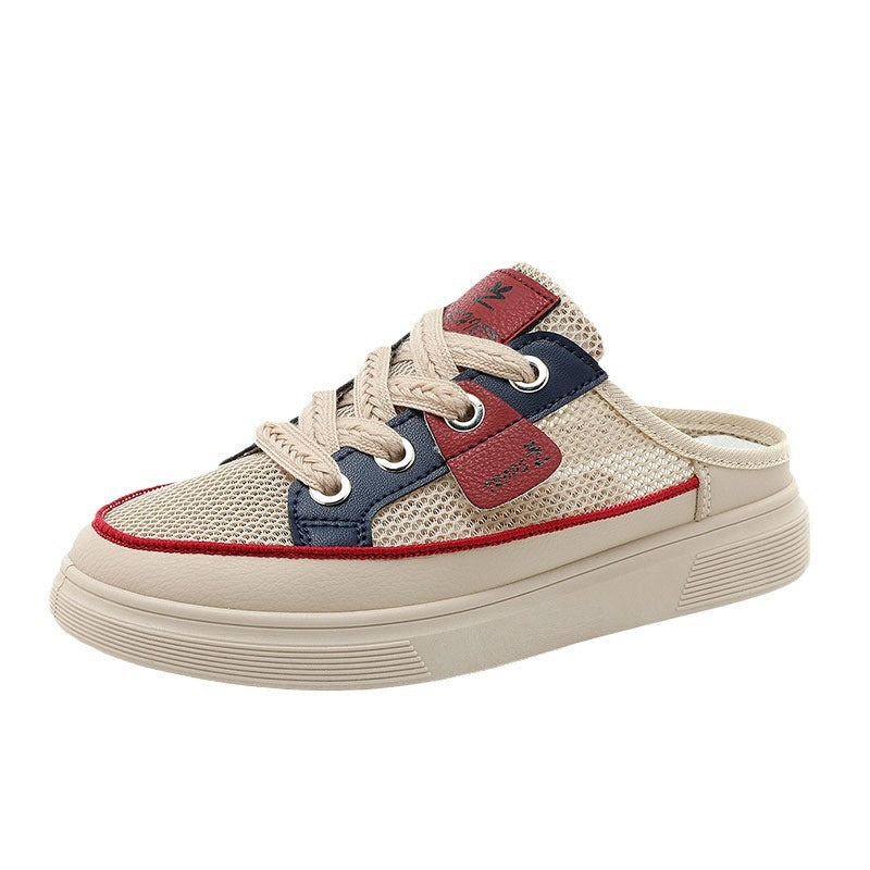 Damen Sneakers Slip-On Bequem Luftdurchlässig Rutschfest