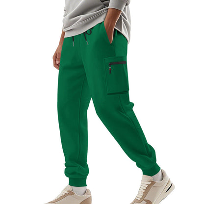 Herren Cargo-Hose Sportlich Mit Elastischem Bund