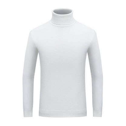 Herren Rollkragenpullover Feine Wolle Eleganter Style