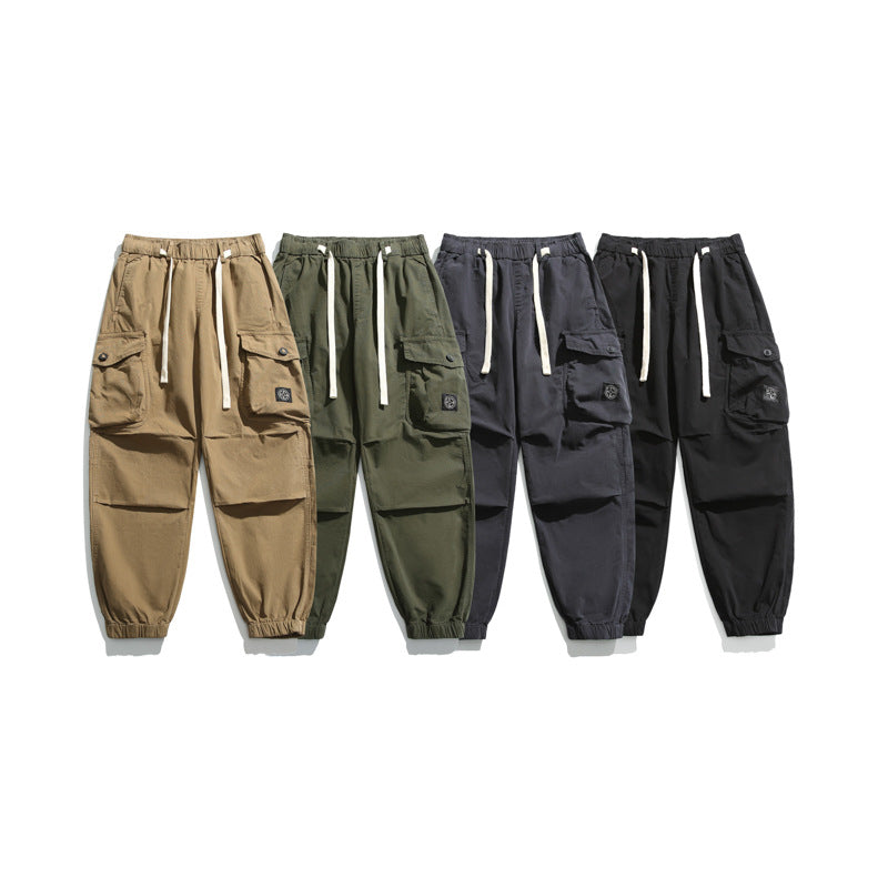 Praktische Herren Cargo-Hose elastisch Vieltaschen