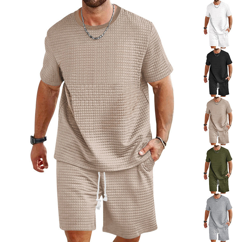 Herren Freizeit-Set Strukturiert Bequem Elegant - BerlinGlamour