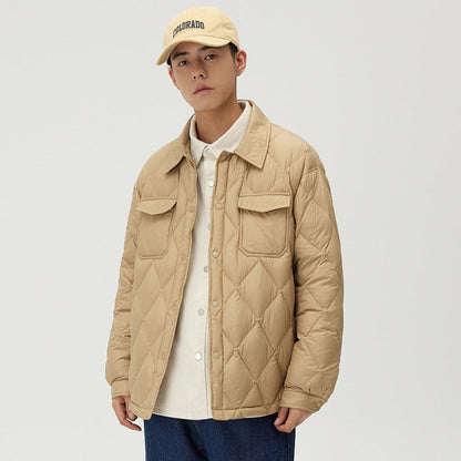 Herren Übergangsjacke Steppjacke Praktisch Wasserabweisend