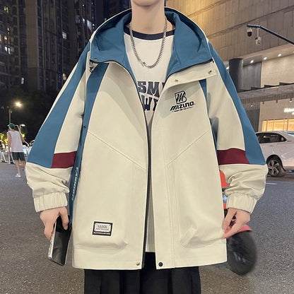 Herren Freizeitjacke Winddicht Modern Sportlich