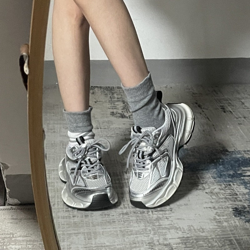 Damen Sneaker SportlichChunky Laufschuhe Mit Dämpfung