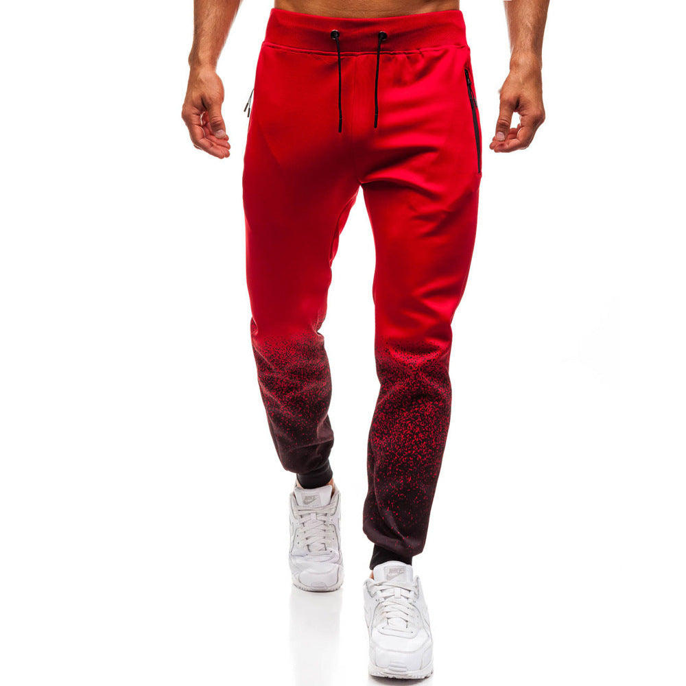 Herren Jogginghose Sportlich Farbverlauf Modern
