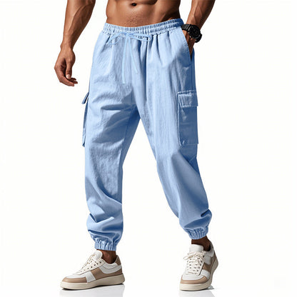 Herren Cargo-Hose Bequem Elastisch Mit Stretch