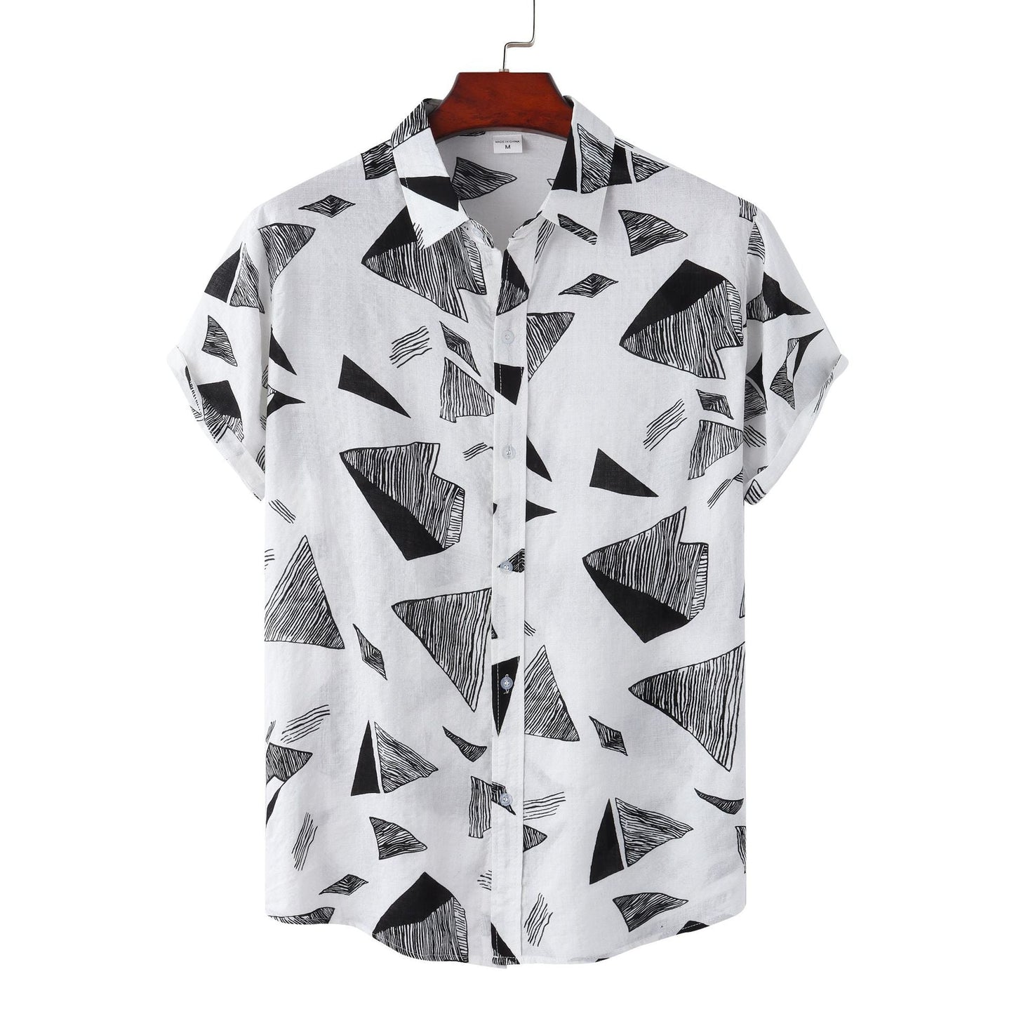 Herren Kurzarmhemd Grafik T-Shirt Lässig Trendy