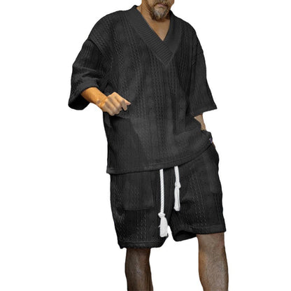 Herren Strandoutfit Atmungsaktive Shorts Freizeit Bekleidung