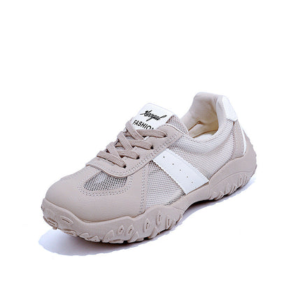 Damen Sneaker atmungsaktiv Freizeitschuhe Netzmaterial rutschfest