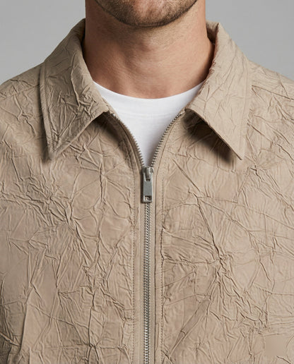 Herren Blousonjacke Leicht Reißverschluss Elastisch Sportlich