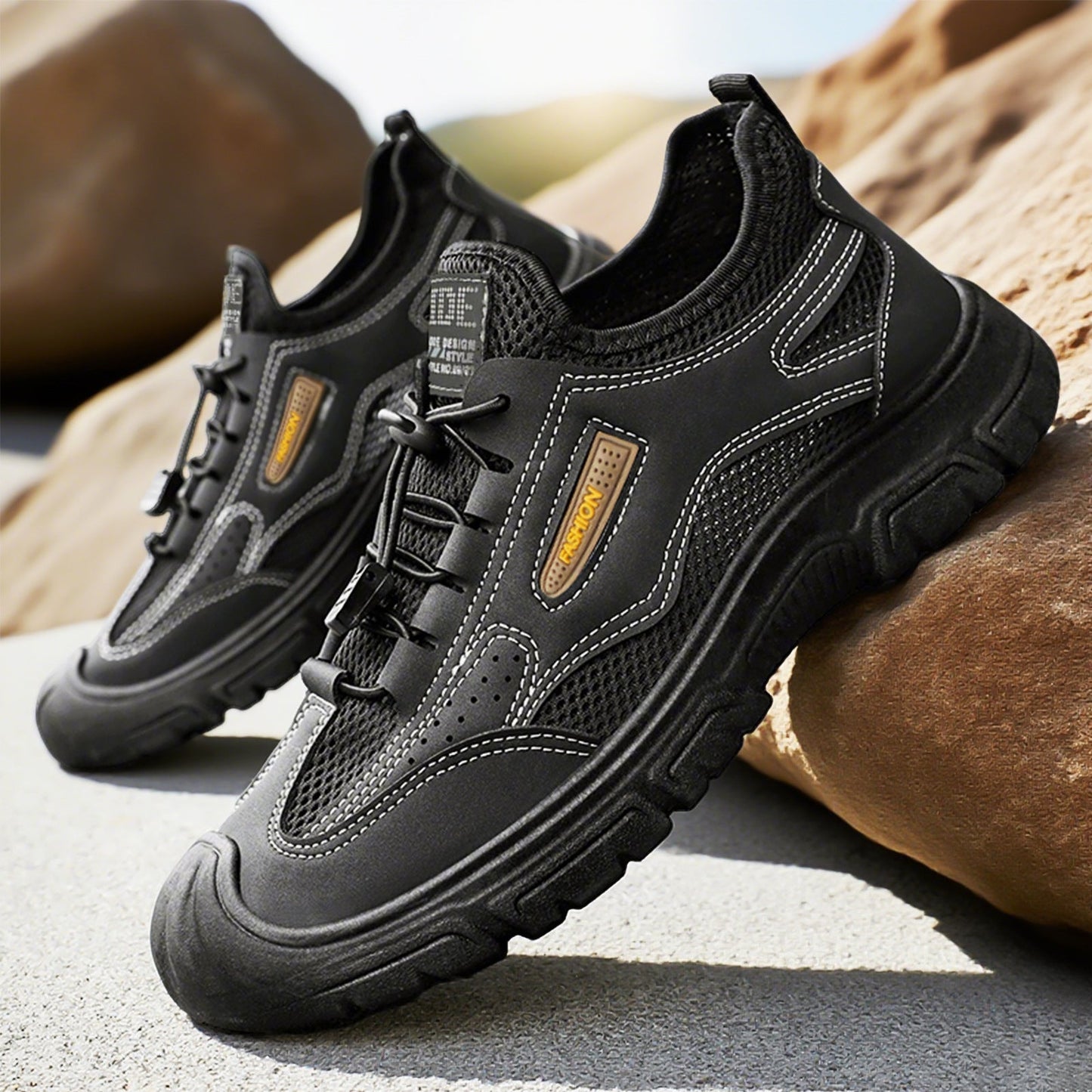 Damen Sport Sneaker Atmungsaktiv Rutschfest Weiß