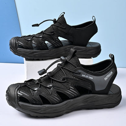 Damen Sport-Sandalen Rutschfest Schnellschnürsystem Outdoor